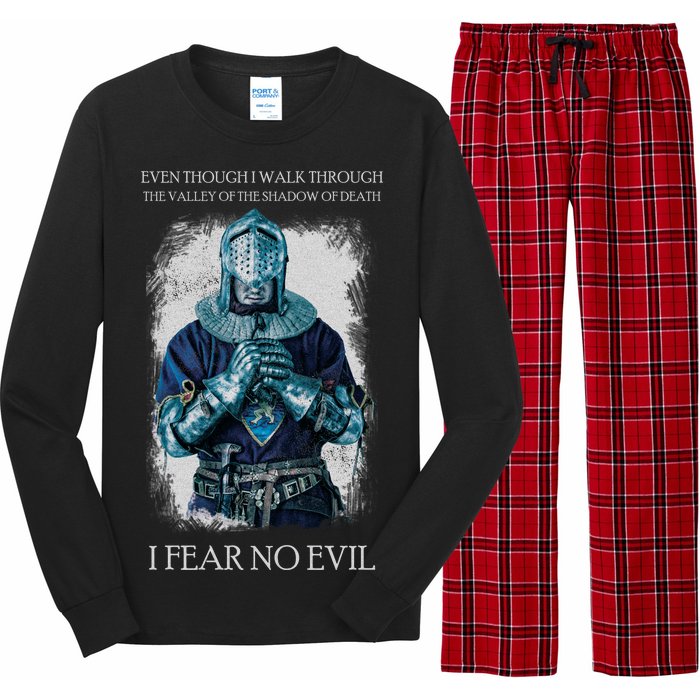 The Crusader Fear No Evil Long Sleeve Pajama Set