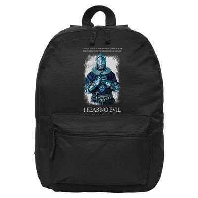 The Crusader Fear No Evil 16 in Basic Backpack