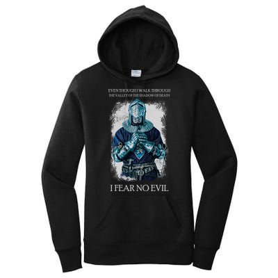 The Crusader Fear No Evil Women's Pullover Hoodie