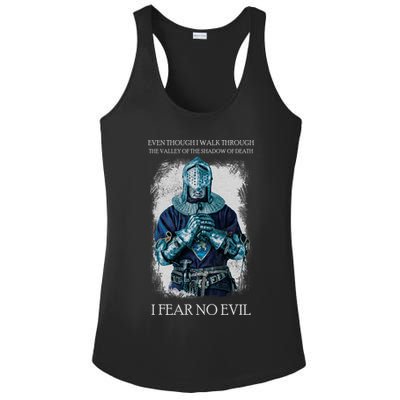 The Crusader Fear No Evil Ladies PosiCharge Competitor Racerback Tank