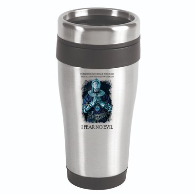 The Crusader Fear No Evil 16oz Travel Tumbler