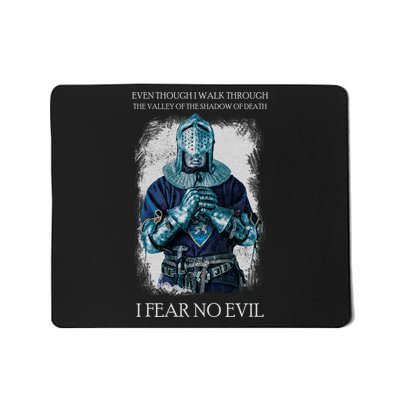 The Crusader Fear No Evil Mousepad