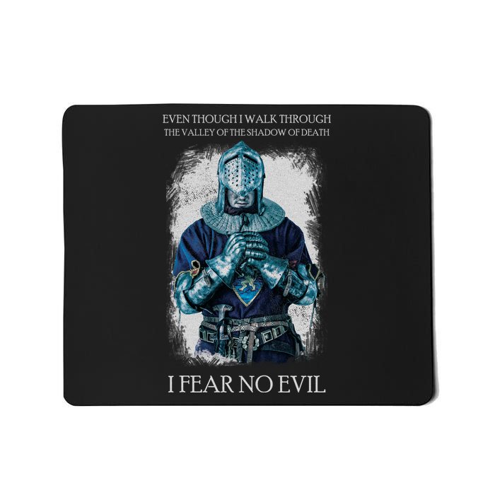 The Crusader Fear No Evil Mousepad