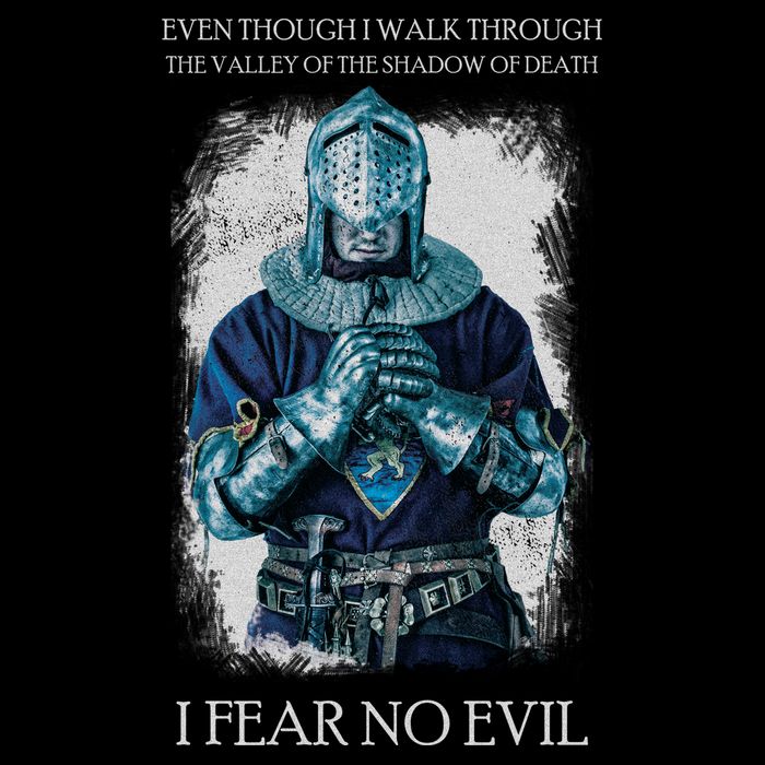 The Crusader Fear No Evil Mousepad