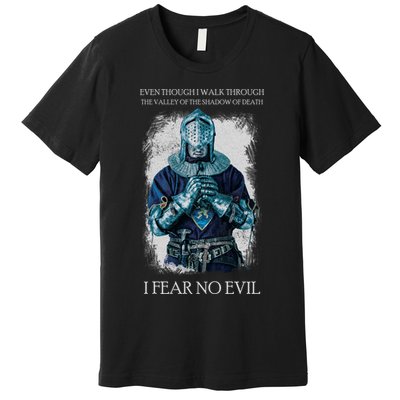 The Crusader Fear No Evil Premium T-Shirt