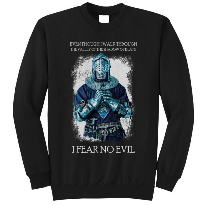The Crusader Fear No Evil Tall Sweatshirt