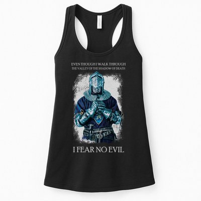 The Crusader Fear No Evil Womens Tank Top