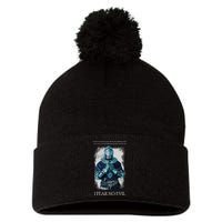 The Crusader Fear No Evil Pom Pom 12in Knit Beanie