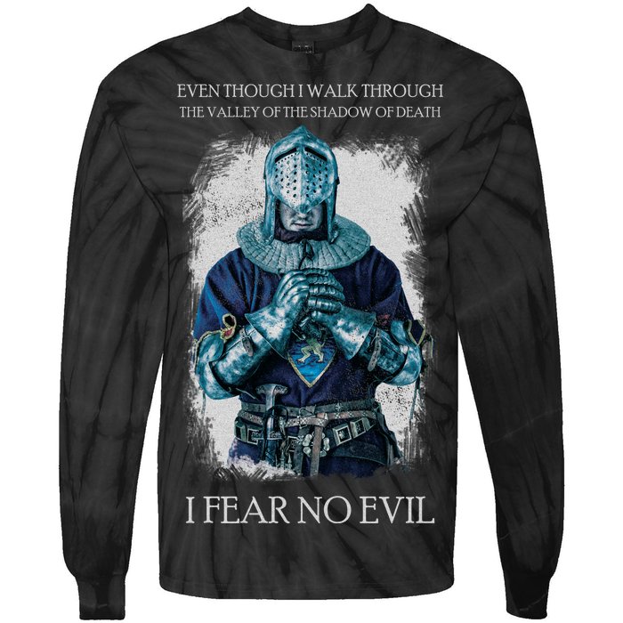 The Crusader Fear No Evil Tie-Dye Long Sleeve Shirt