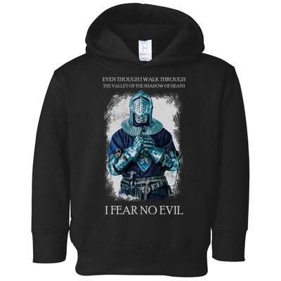 The Crusader Fear No Evil Toddler Hoodie