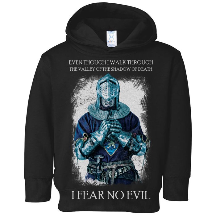 The Crusader Fear No Evil Toddler Hoodie