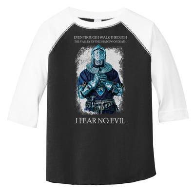 The Crusader Fear No Evil Toddler Fine Jersey T-Shirt