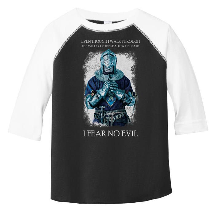 The Crusader Fear No Evil Toddler Fine Jersey T-Shirt