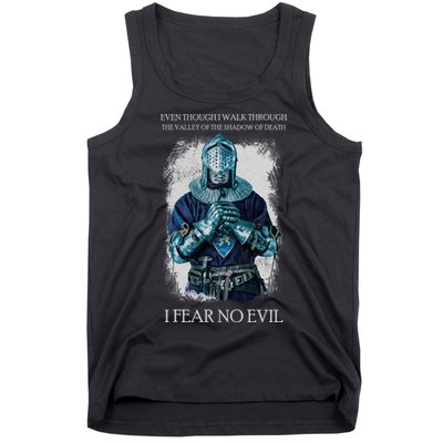 The Crusader Fear No Evil Tank Top