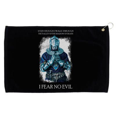 The Crusader Fear No Evil Grommeted Golf Towel