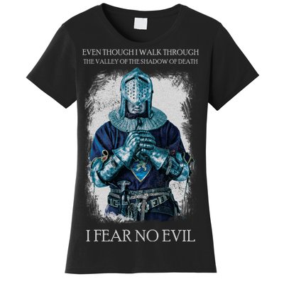 The Crusader Fear No Evil Women's T-Shirt