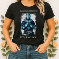 The Crusader Fear No Evil Womens T-Shirt
