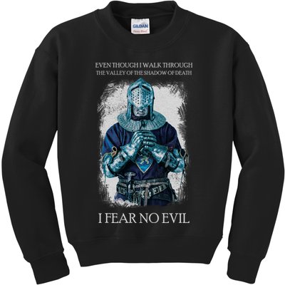 The Crusader Fear No Evil Kids Sweatshirt