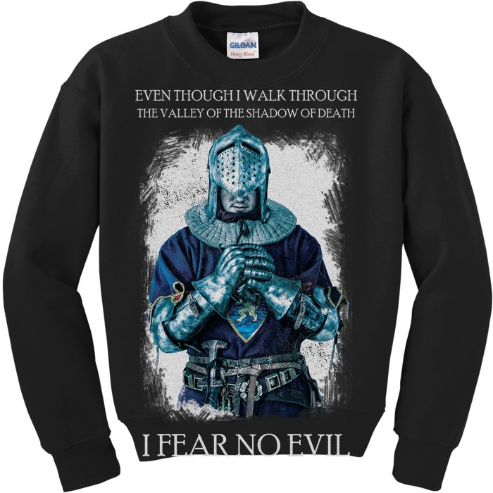 The Crusader Fear No Evil Kids Sweatshirt