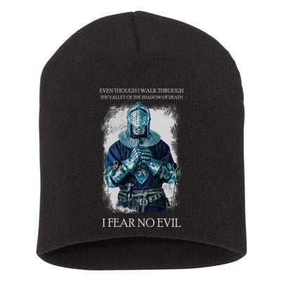 The Crusader Fear No Evil Short Acrylic Beanie