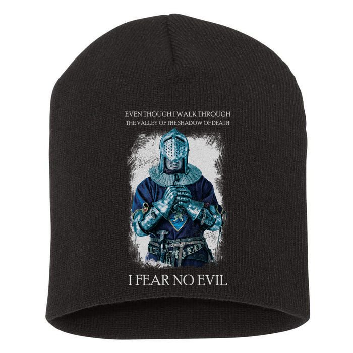 The Crusader Fear No Evil Short Acrylic Beanie