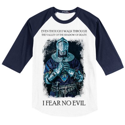 The Crusader Fear No Evil Baseball Sleeve Shirt