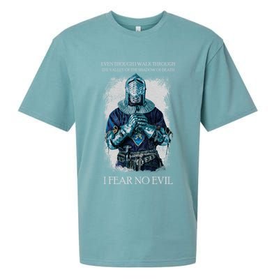 The Crusader Fear No Evil Sueded Cloud Jersey T-Shirt