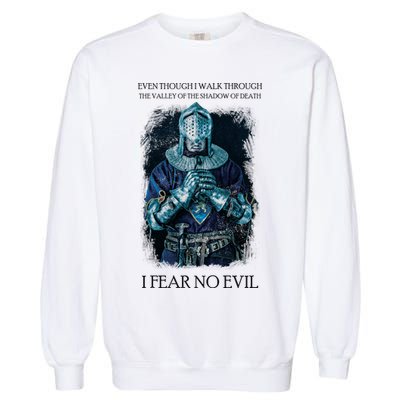 The Crusader Fear No Evil Garment-Dyed Sweatshirt