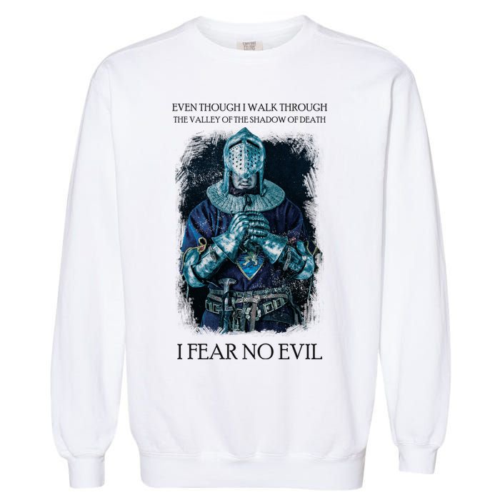 The Crusader Fear No Evil Garment-Dyed Sweatshirt