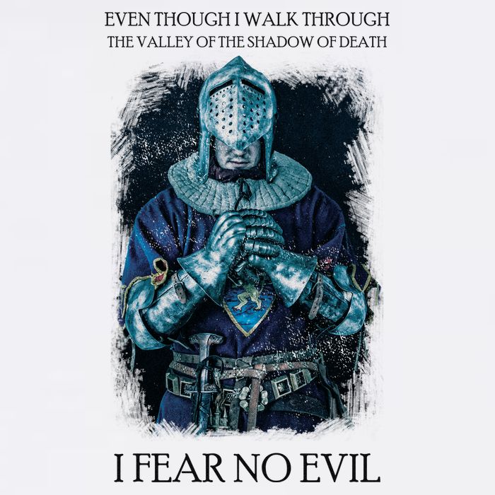 The Crusader Fear No Evil Garment-Dyed Sweatshirt