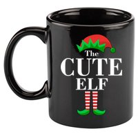 The Cute Elf Family Matching Christmas 11oz C Handle Ceramic Mug
