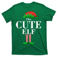 The Cute Elf Family Matching Christmas T-Shirt