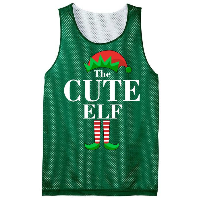 The Cute Elf Family Matching Christmas Mesh Reversible Basketball Jersey Tank