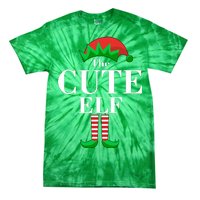 The Cute Elf Family Matching Christmas Tie-Dye T-Shirt