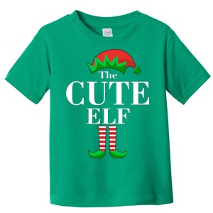 The Cute Elf Family Matching Christmas Toddler T-Shirt