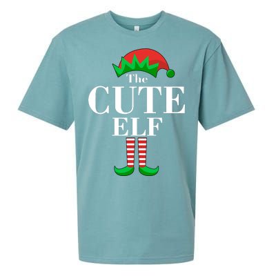 The Cute Elf Family Matching Christmas Sueded Cloud Jersey T-Shirt