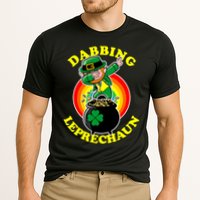 The Dabbing Leprechaun Irish Rainbow Dab St. Patrick's Day Cooling Performance Crew T-Shirt