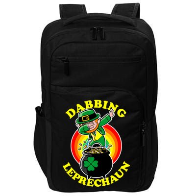 The Dabbing Leprechaun Irish Rainbow Dab St. Patrick's Day Impact Tech Backpack