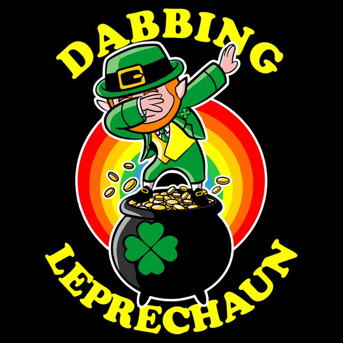 The Dabbing Leprechaun Irish Rainbow Dab St. Patrick's Day Impact Tech Backpack