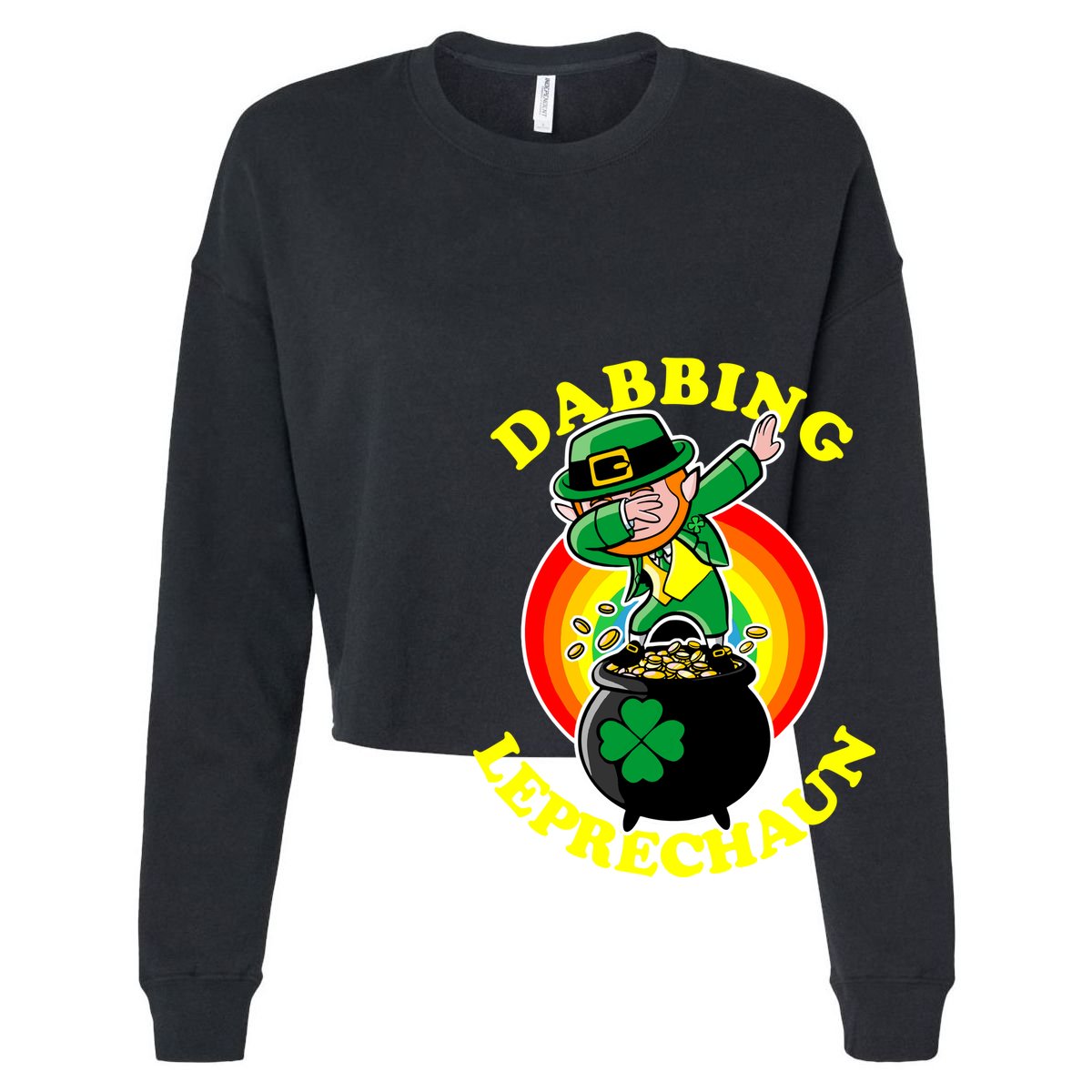 The Dabbing Leprechaun Irish Rainbow Dab St. Patrick's Day 15oz Campfire Ceramic Mug