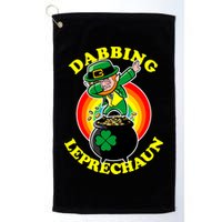 The Dabbing Leprechaun Irish Rainbow Dab St. Patrick's Day Golf Towel