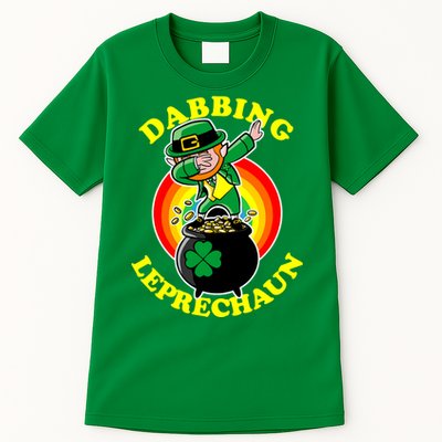 The Dabbing Leprechaun Irish Rainbow Dab St. Patrick's Day Tall T-Shirt
