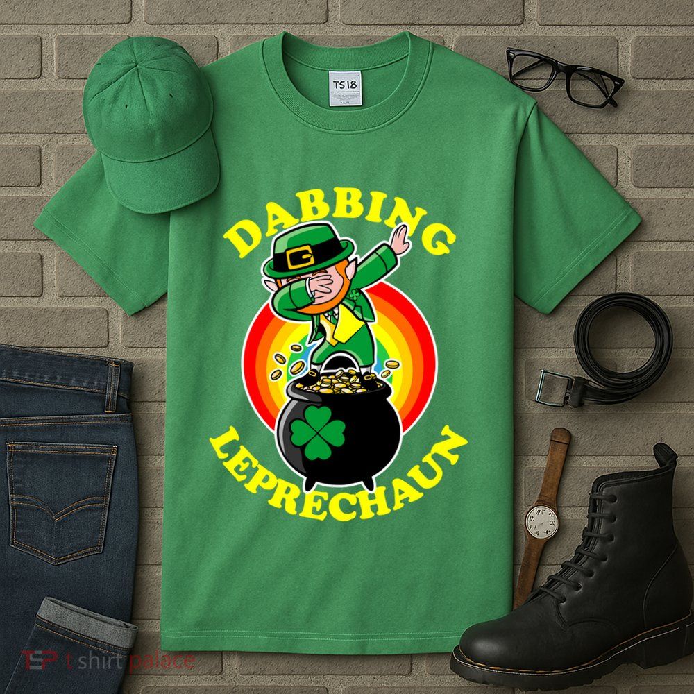 The Dabbing Leprechaun Irish Rainbow Dab St. Patrick's Day Tall T-Shirt