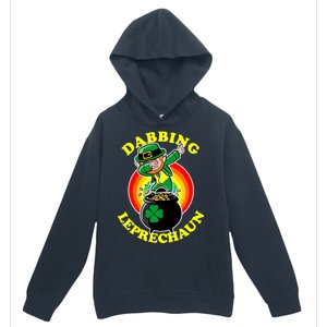 The Dabbing Leprechaun Irish Rainbow Dab St. Patrick's Day Urban Pullover Hoodie