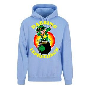 The Dabbing Leprechaun Irish Rainbow Dab St. Patrick's Day Unisex Surf Hoodie