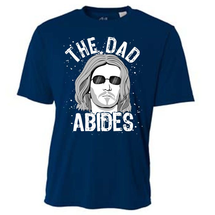 The Dad Abides Coll Shades Cooling Performance Crew T-Shirt