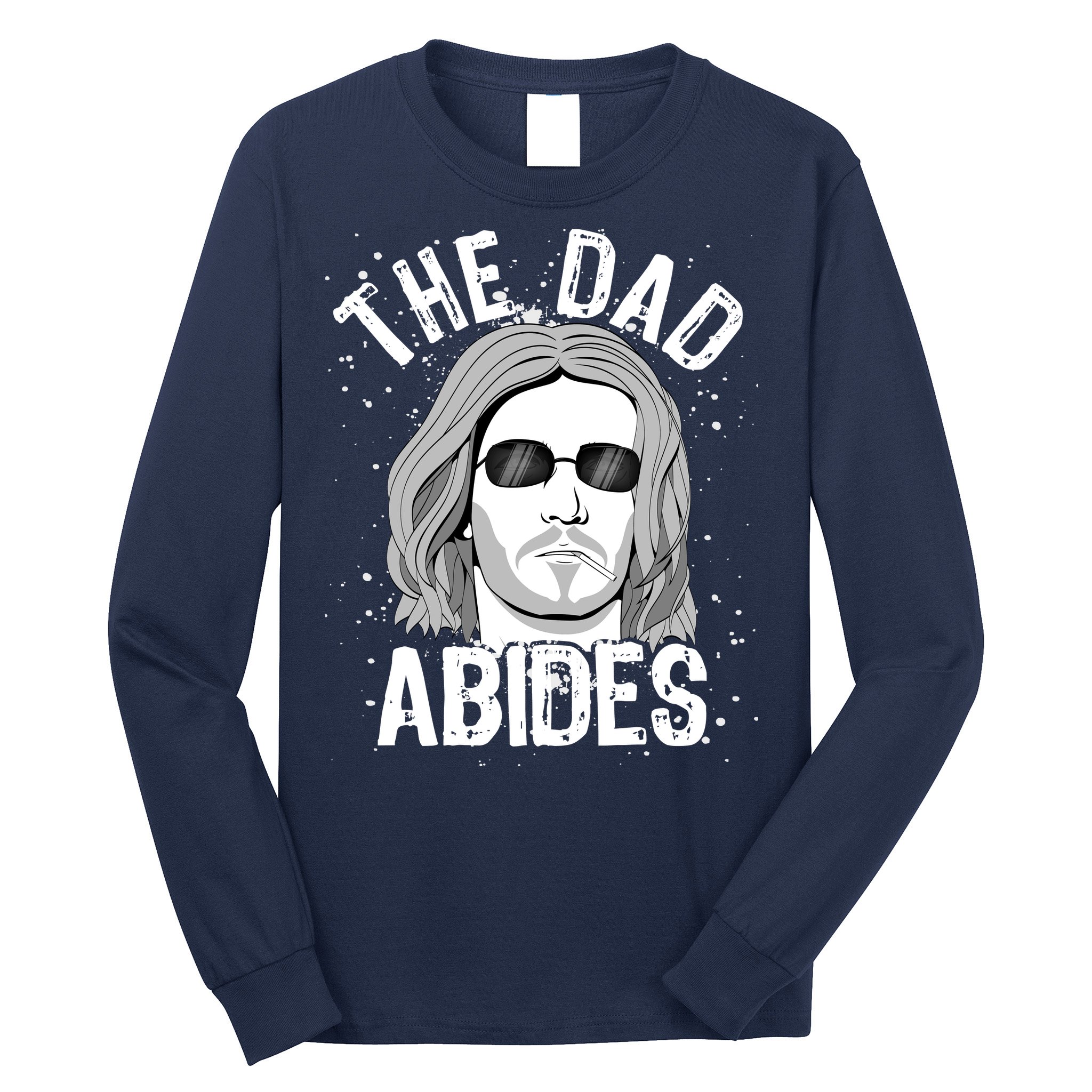 The Dad Abides Coll Shades Long Sleeve Shirt