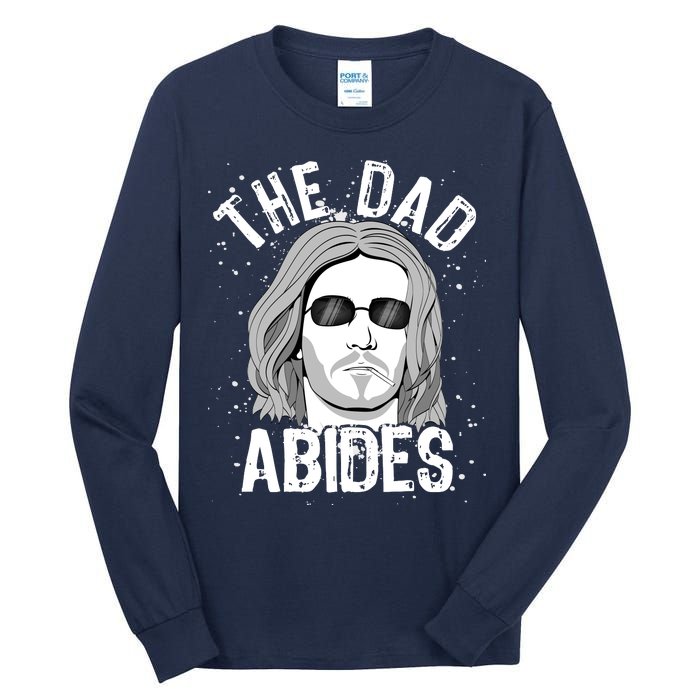 The Dad Abides Coll Shades Tall Long Sleeve T-Shirt