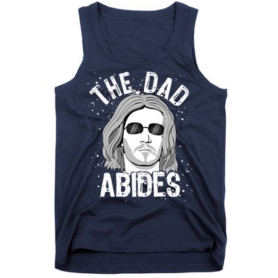 The Dad Abides Coll Shades Tank Top