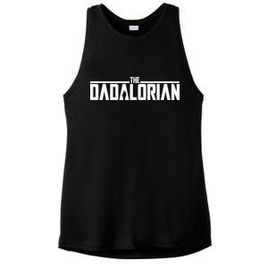 The Dadalorian Ladies PosiCharge Tri-Blend Wicking Tank